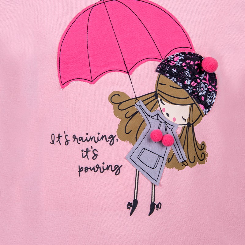 Толстовка детская Radder Kirby розовая 442032-600 изображение 2