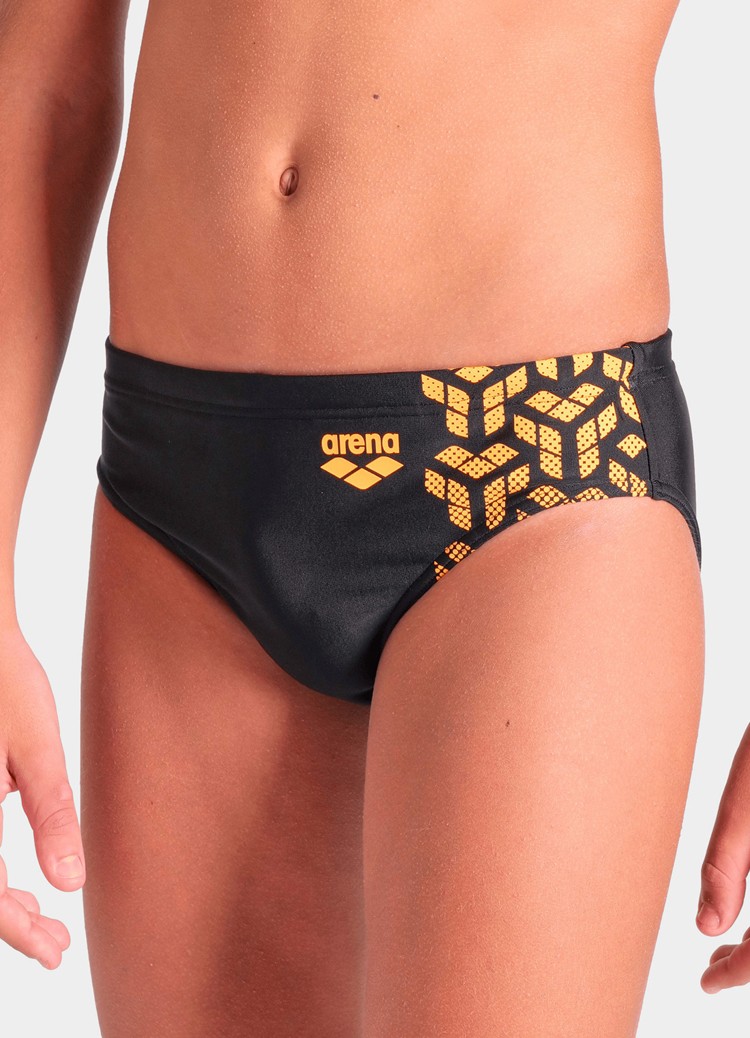 Плавки детские Arena KIKKO V SWIM SHORT GRAPHIC черные 006722-503 изображение 4