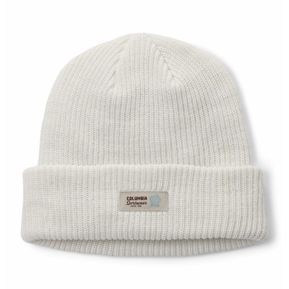 Шапка Columbia Lost Lager™ II Beanie біла 1975921-126 — фото 1