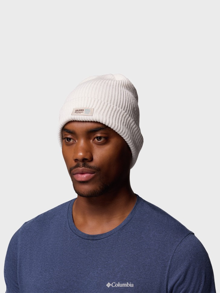 Шапка Columbia Lost Lager™ II Beanie біла 1975921-126 изображение 4