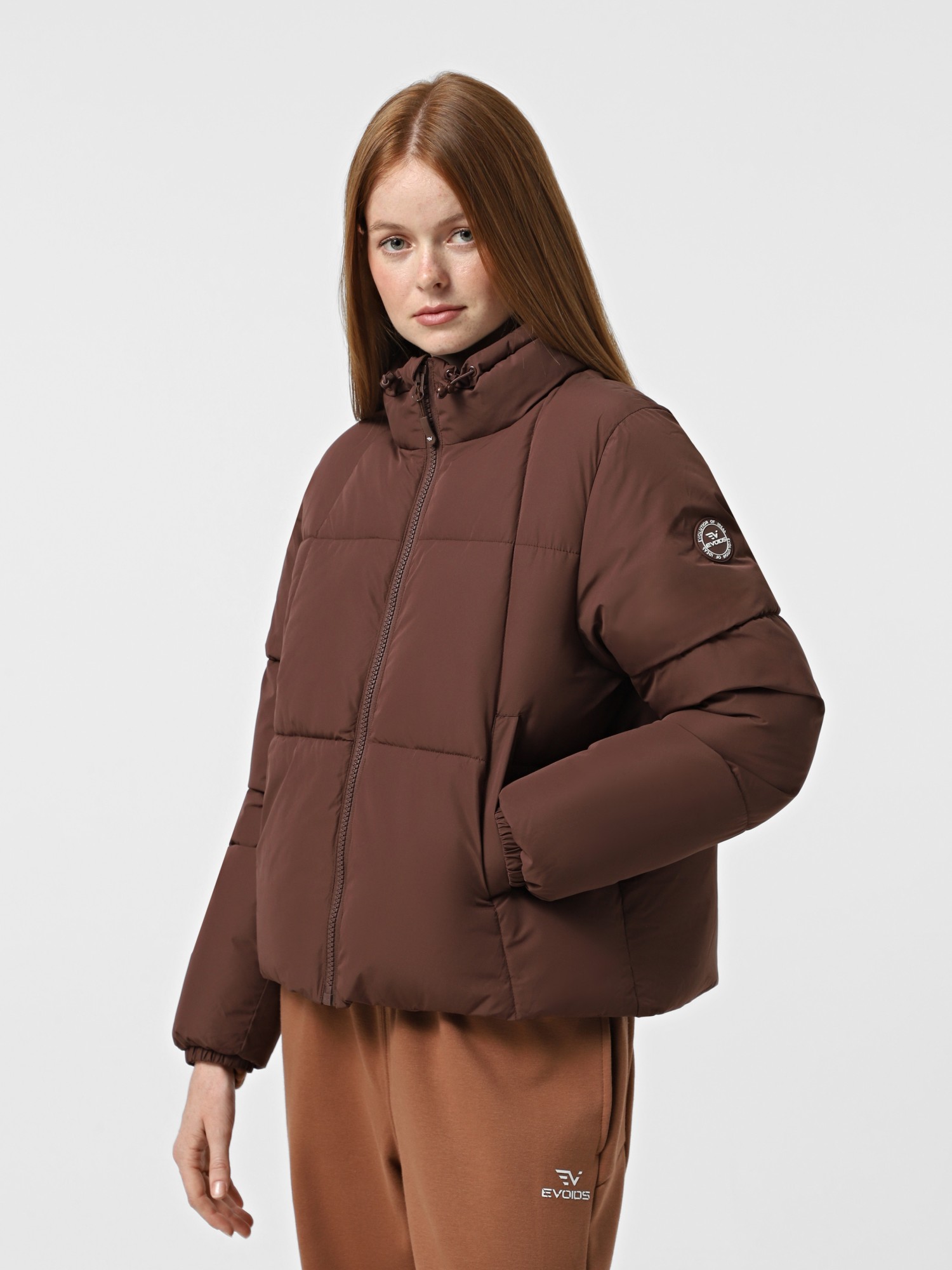 Куртка жіноча Evoids Outlaw коричнева 792507-200 изображение 2