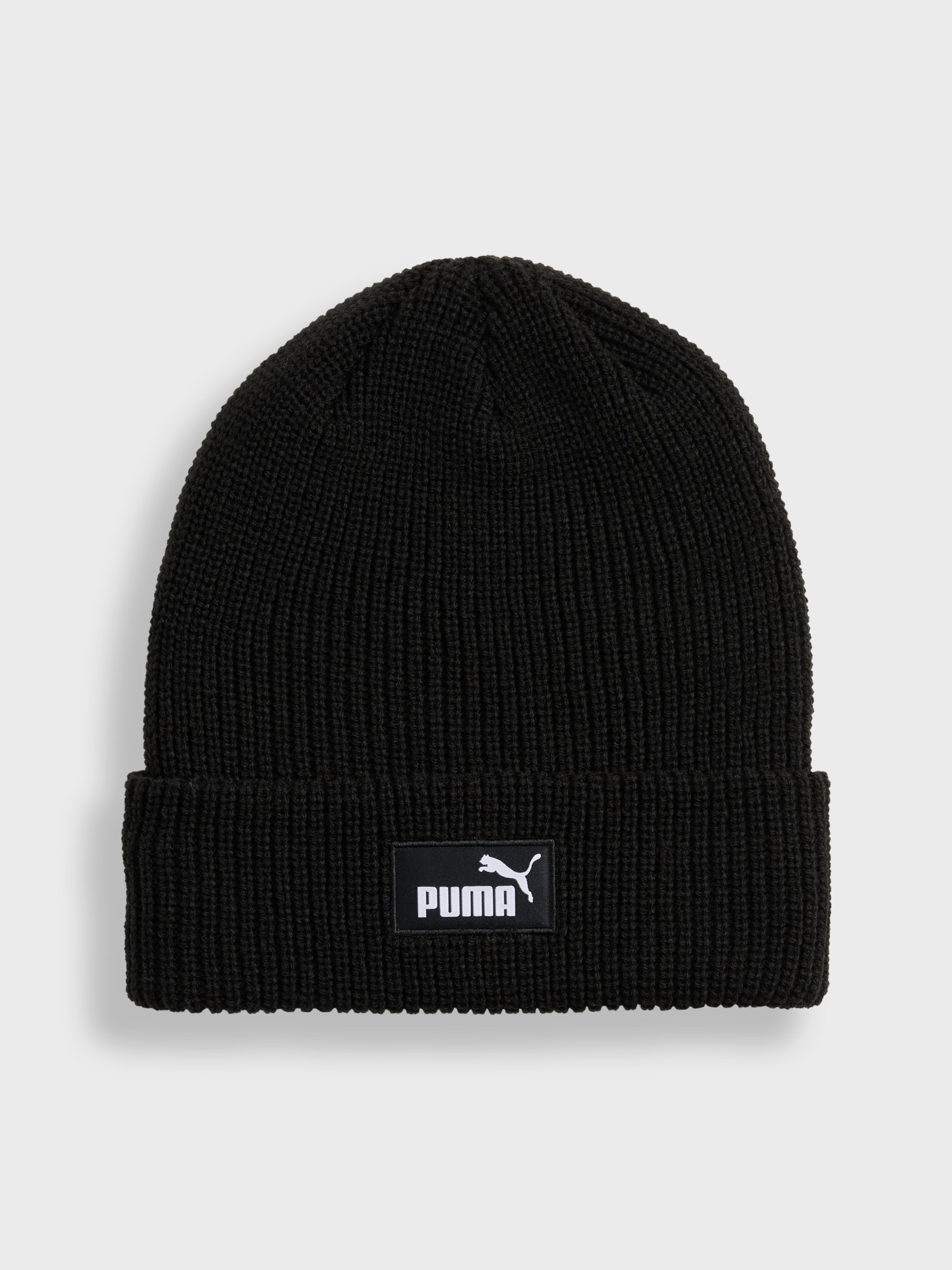 Шапка  Puma ESS High Crown Beanie черная 02641001 изображение 2