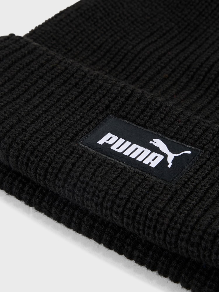 Шапка  Puma ESS High Crown Beanie черная 02641001 изображение 4