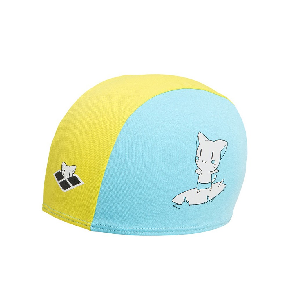 Шапочка для плавания детская Arena FRIENDS KIDS POLYESTER CAP голубая 003994-310