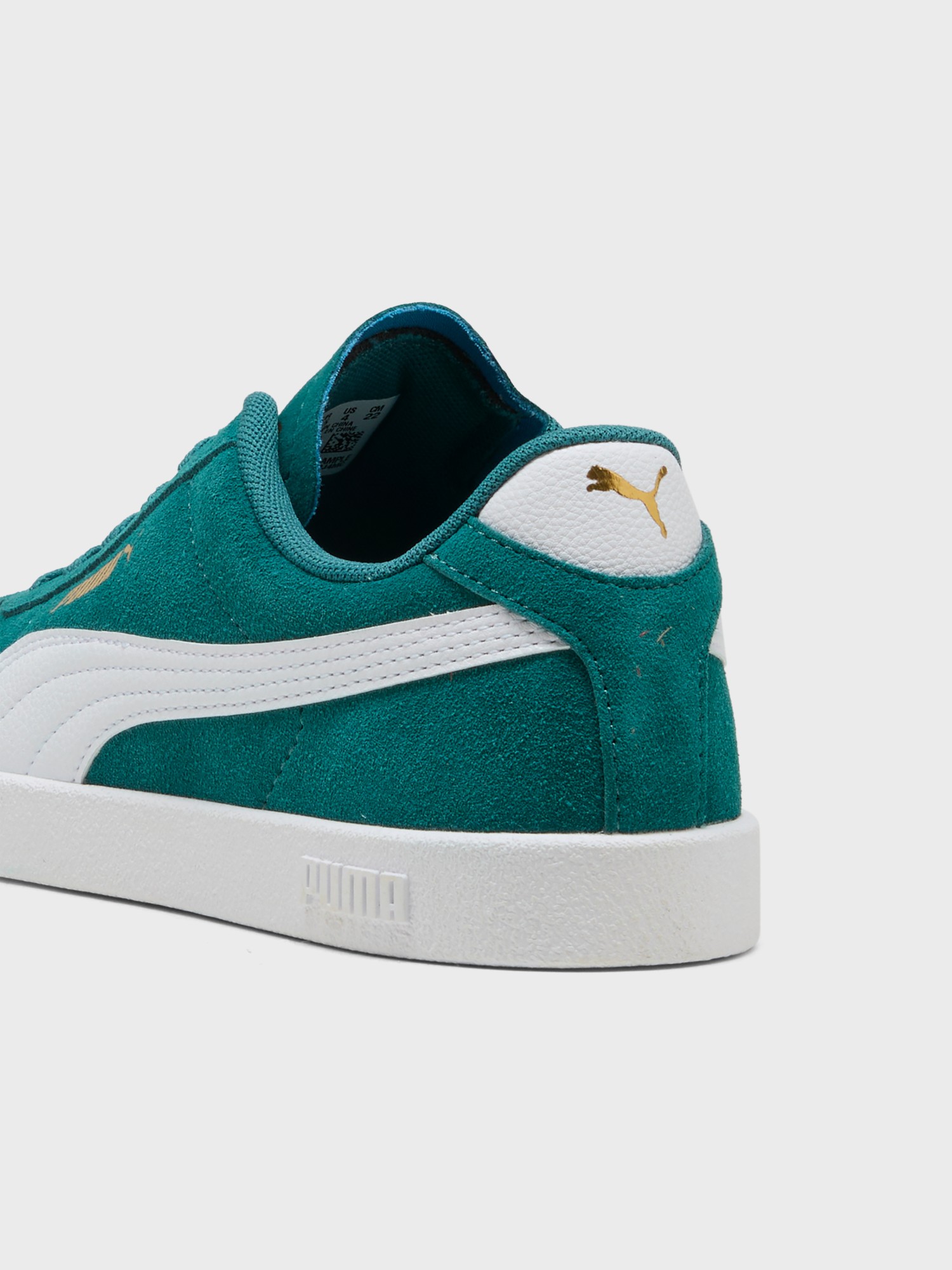 Кроссовки детские Puma Club II Jr зеленые 39888620 изображение 4