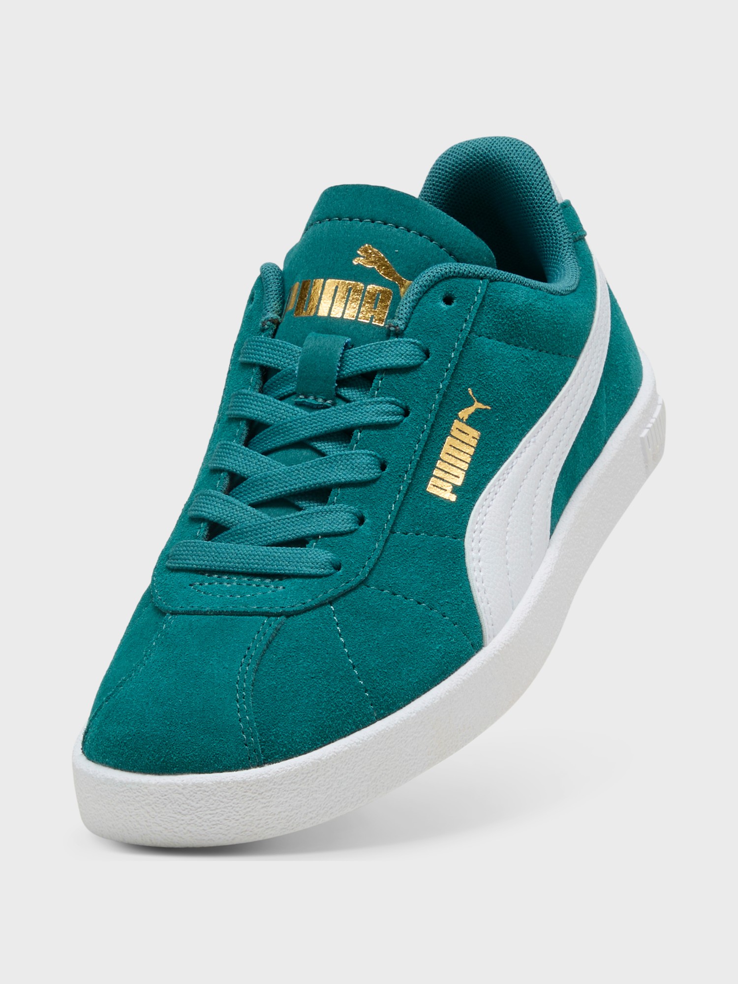 Кроссовки детские Puma Club II Jr зеленые 39888620 изображение 5