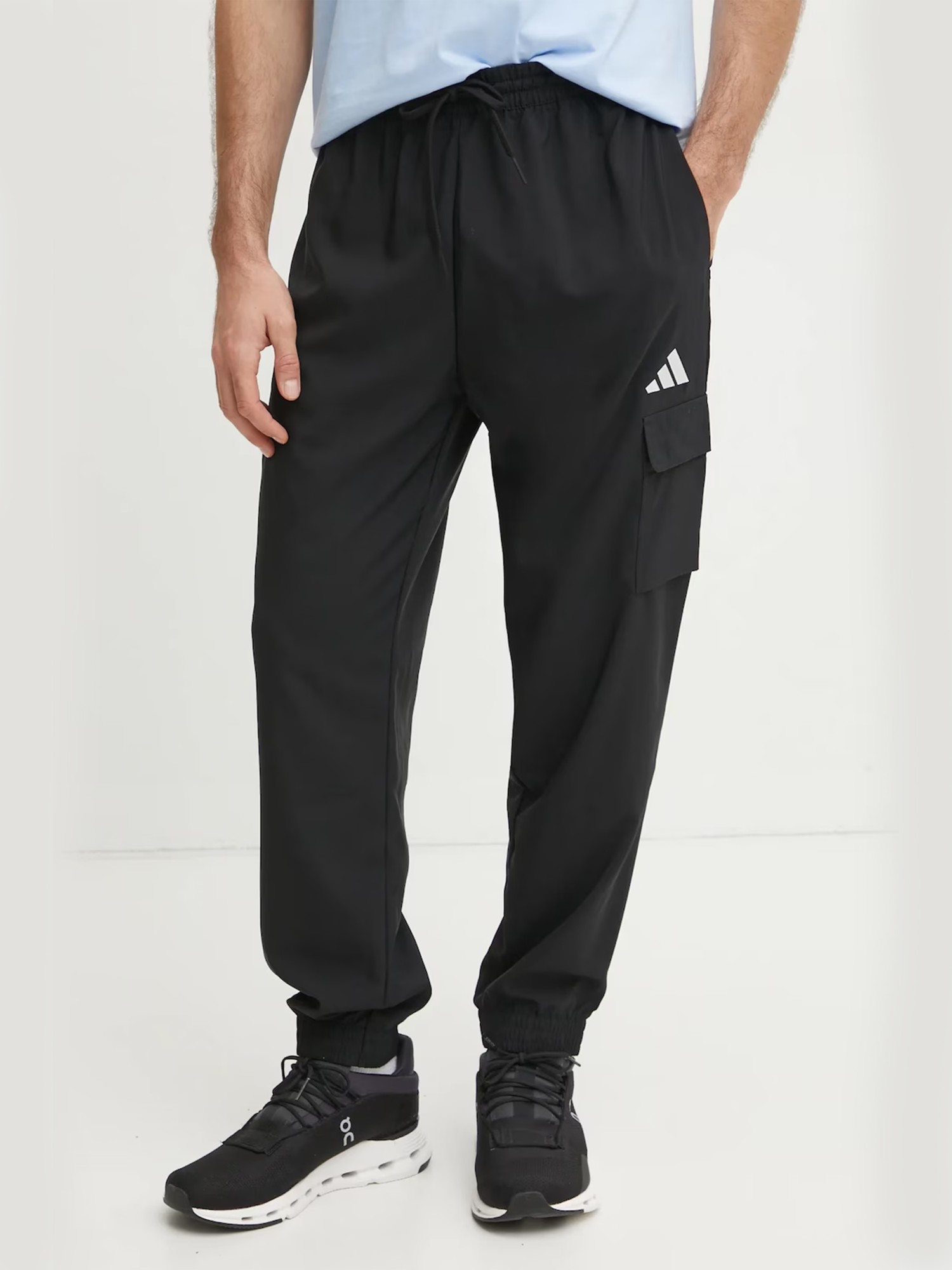 Штани чоловічі Adidas M SL CARGO PT чорні JF3538 изображение 2