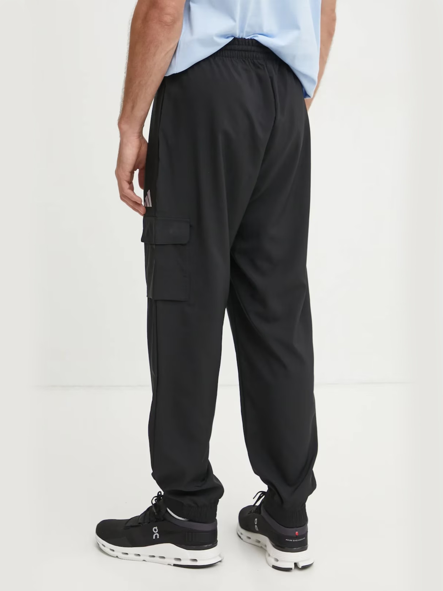 Штани чоловічі Adidas M SL CARGO PT чорні JF3538 изображение 3