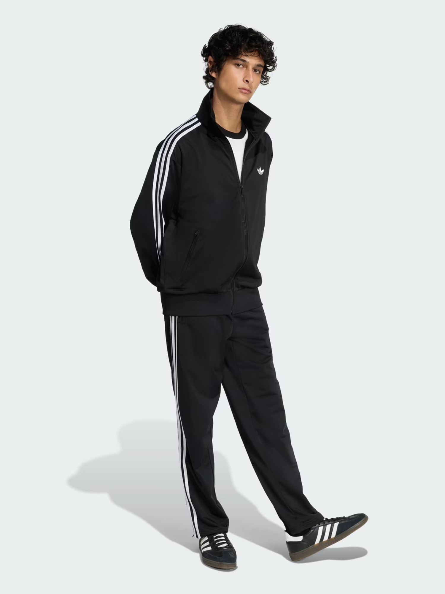 Толстовка мужская Adidas FIREBIRD TT черная KD8312 изображение 6