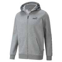 Толстовка чоловіча Puma Puma Power Fz Hoodie сіра 58939603  изображение 1