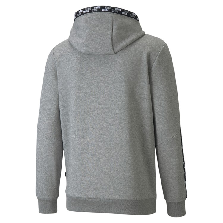 Толстовка чоловіча Puma Puma Power Fz Hoodie сіра 58939603  изображение 2
