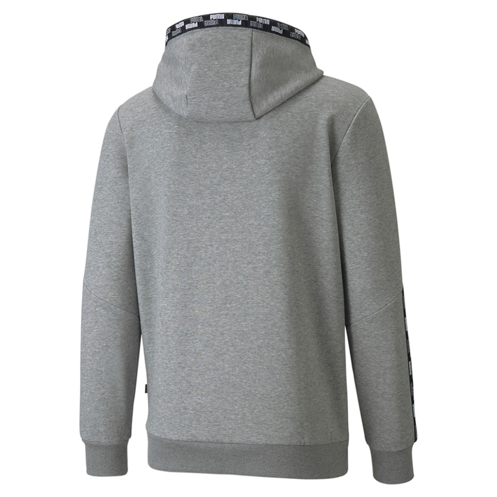 Толстовка чоловіча Puma Puma Power Fz Hoodie сіра 58939603  изображение 2