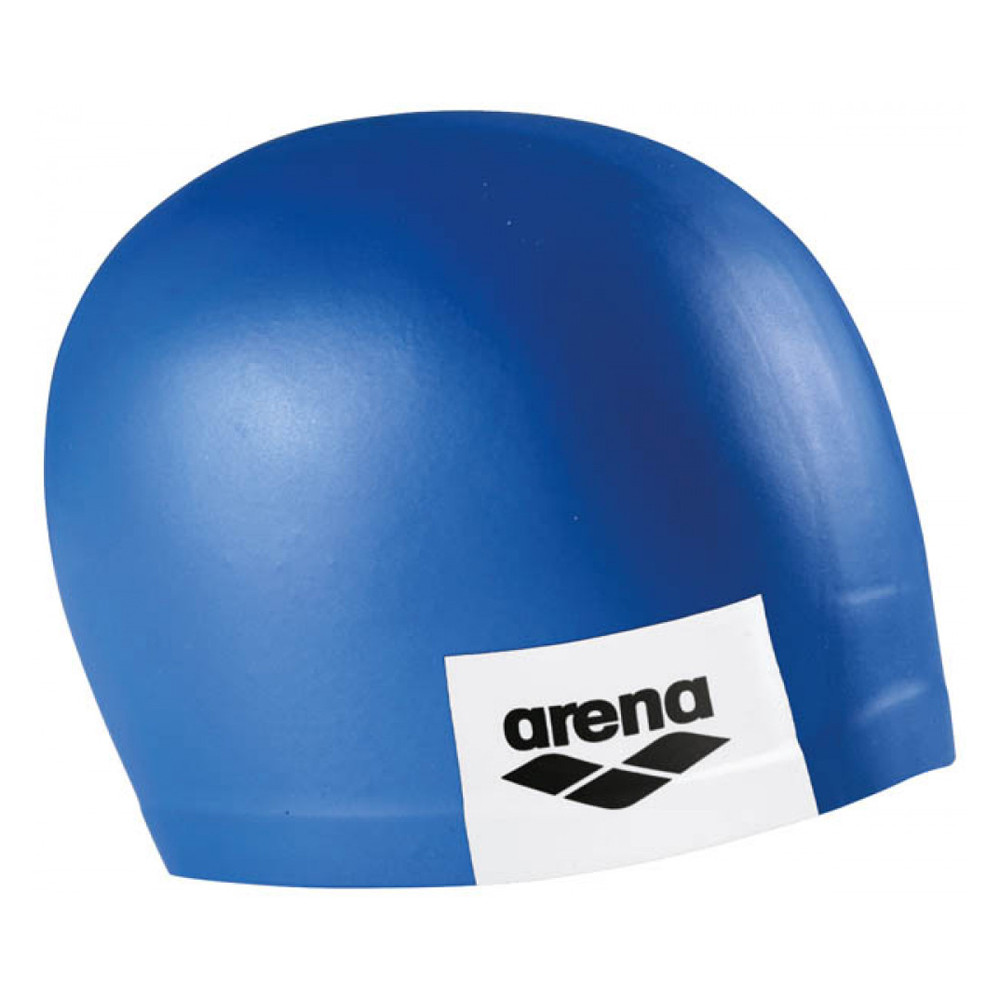 Шапочка для плавания Arena Logo Moulded Cap синяя 001912-211 изображение 1