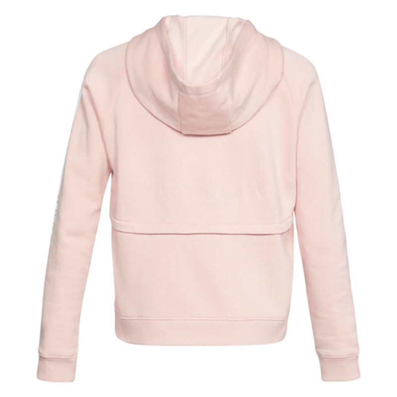 Толстовка женская Under Armour Rival Fleece Full Zip розовая 1317856-602 изображение 2