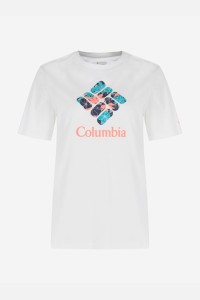 Футболка жіноча Columbia Timber Point™ Graphic Tee біла 2022261-100 изображение 5
