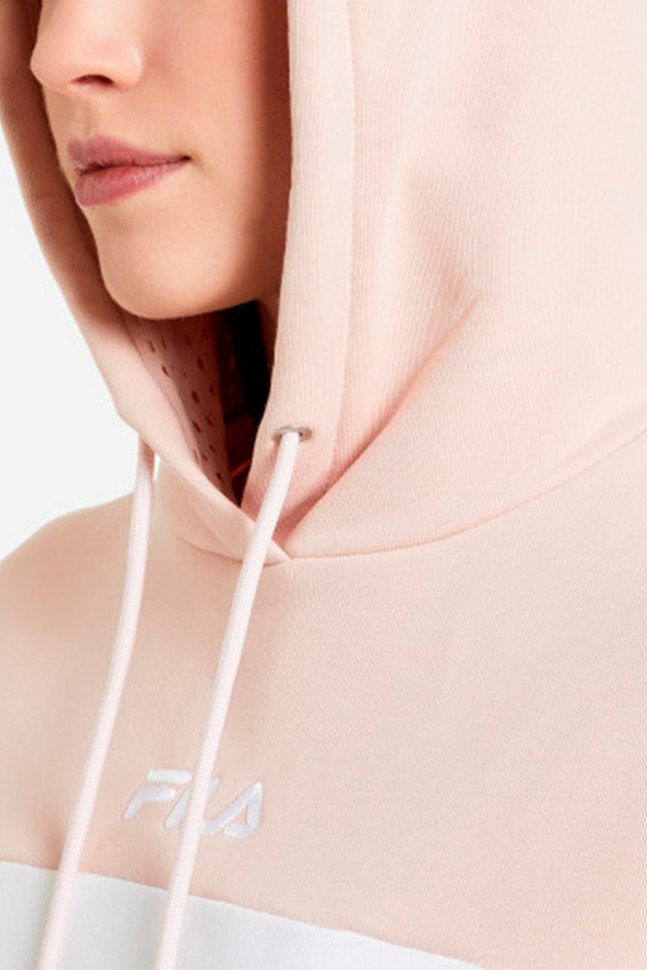 Толстовка жіноча Fila біла 113399-KW изображение 5