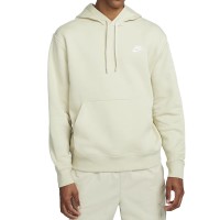 Толстовка чоловіча Nike M Nsw Club Hoodie Po Bb бежева BV2654-206 изображение 1