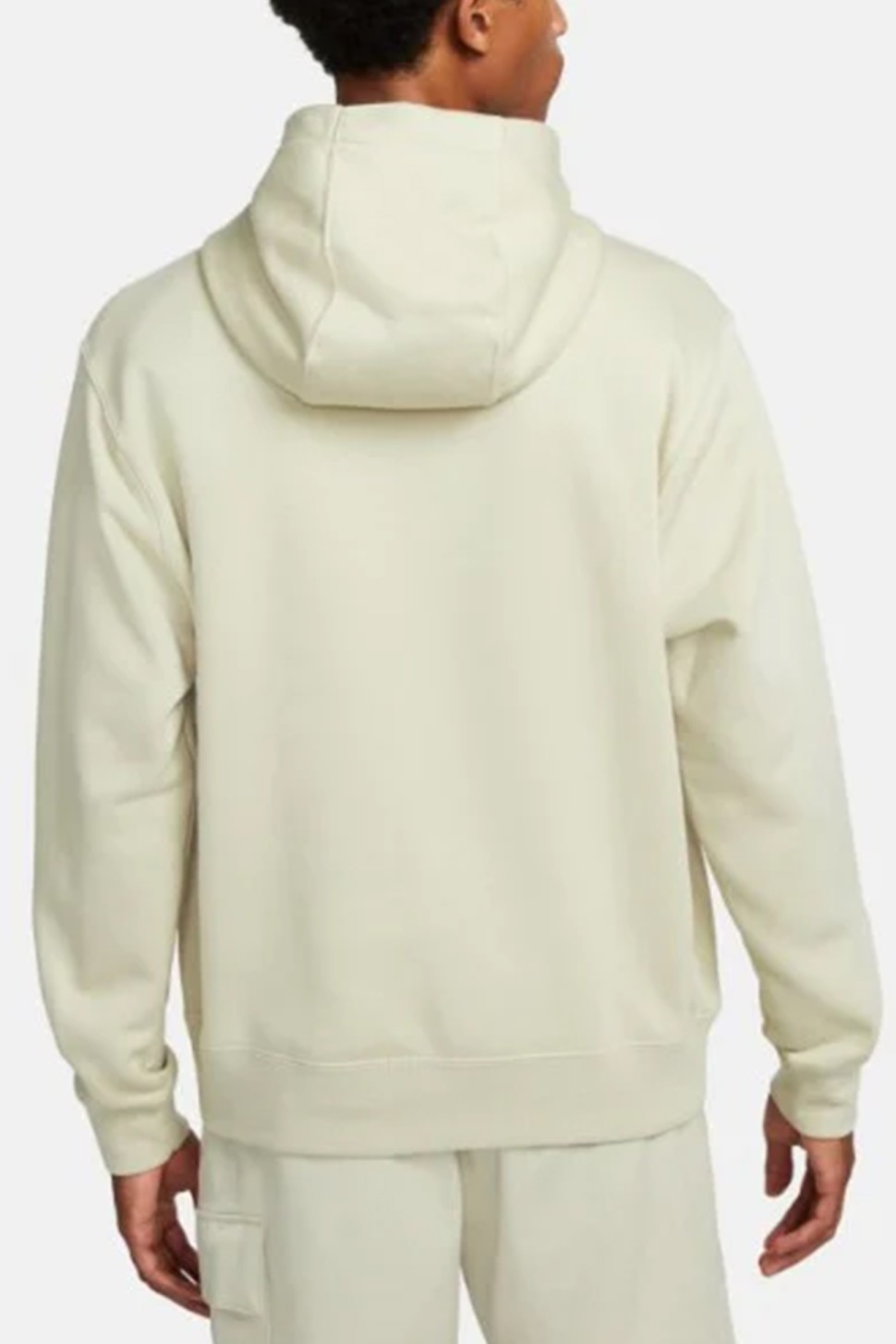 Толстовка чоловіча Nike M Nsw Club Hoodie Po Bb бежева BV2654-206 — фото 3