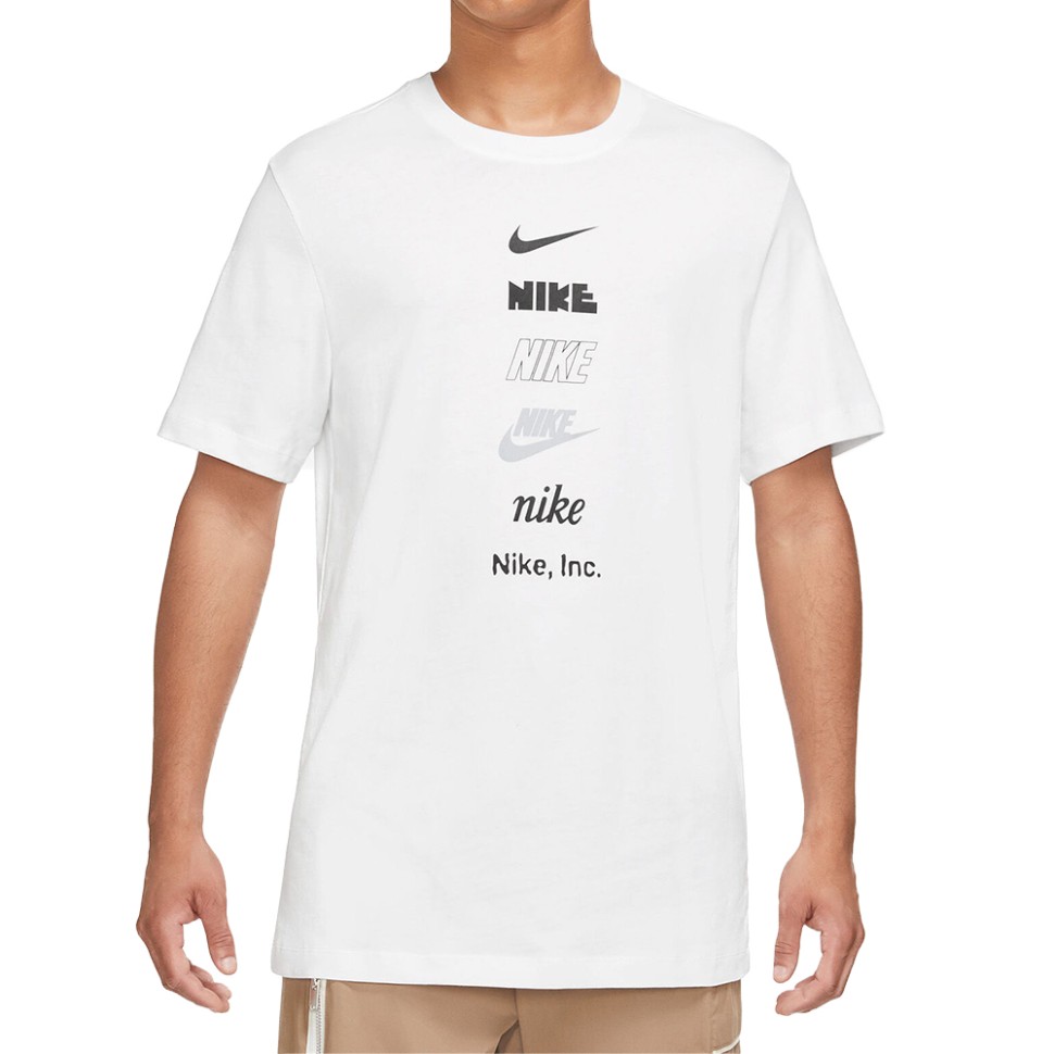 Футболка чоловіча Nike M NSW TEE CLUB+ HDY PK4 біла DZ2875-100 — фото 1