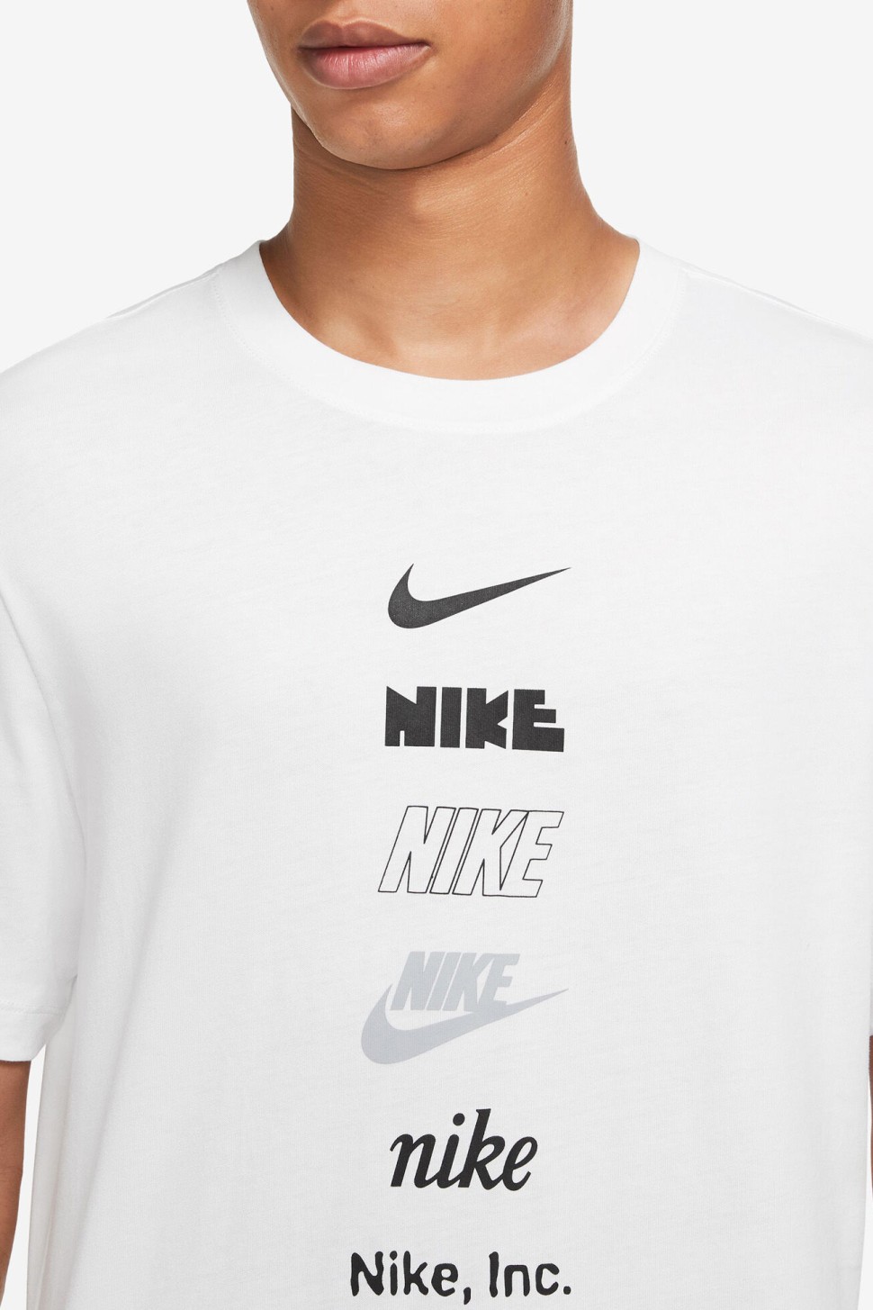 Футболка чоловіча Nike M NSW TEE CLUB+ HDY PK4 біла DZ2875-100 — фото 3
