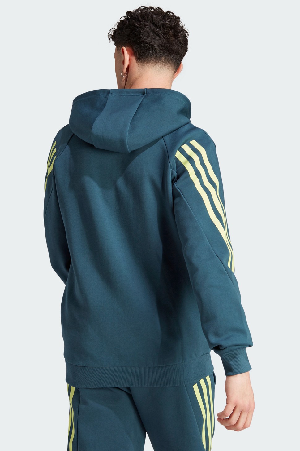 Adidas IJ8878 Толстовка чоловіча M FI 3S FZ — фото 3