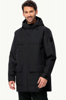 Куртка мужская Jack Wolfskin WINTERLAGER PARKA M черная 1115471-6000 изображение 2