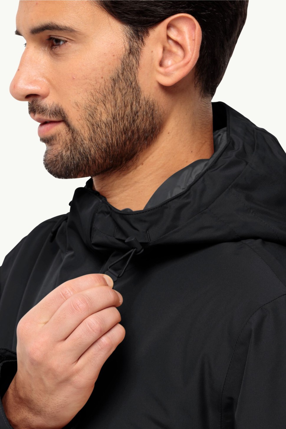 Куртка чоловіча Jack Wolfskin WINTERLAGER PARKA M чорна 1115471-6000 — фото 5