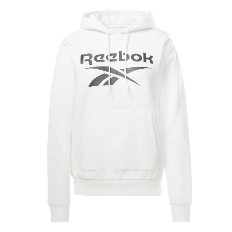 Толстовка женская Reebok Ri Bl Fleece Hoody белая GS9390 изображение 1