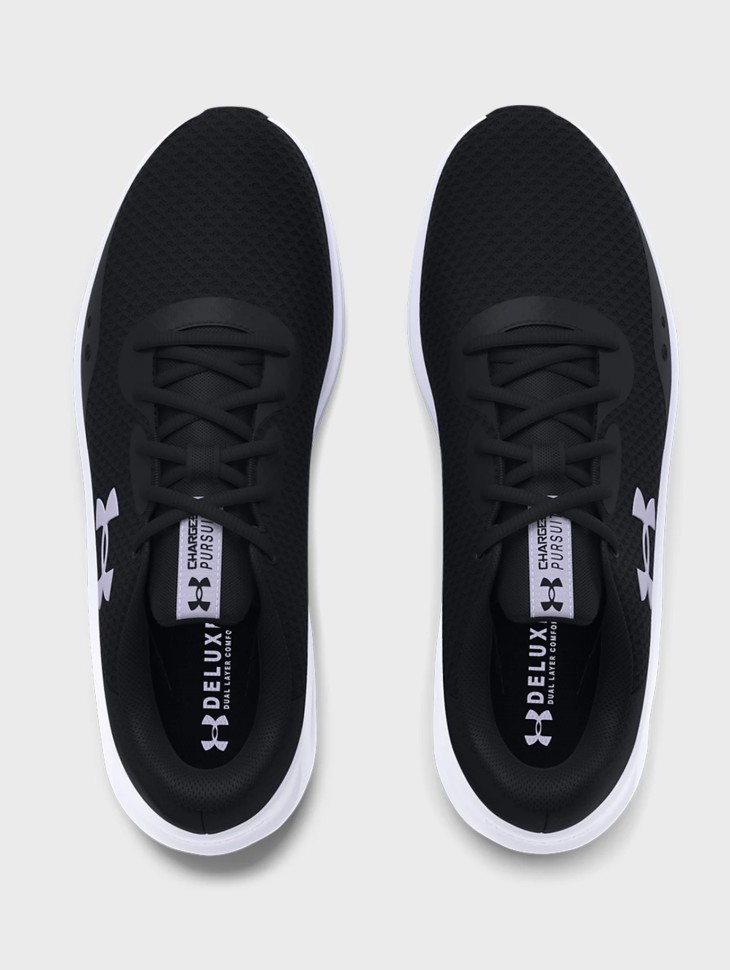 Кроссовки женские Under Armour UA W Charged Pursuit 3 черные 3024889-001 изображение 5
