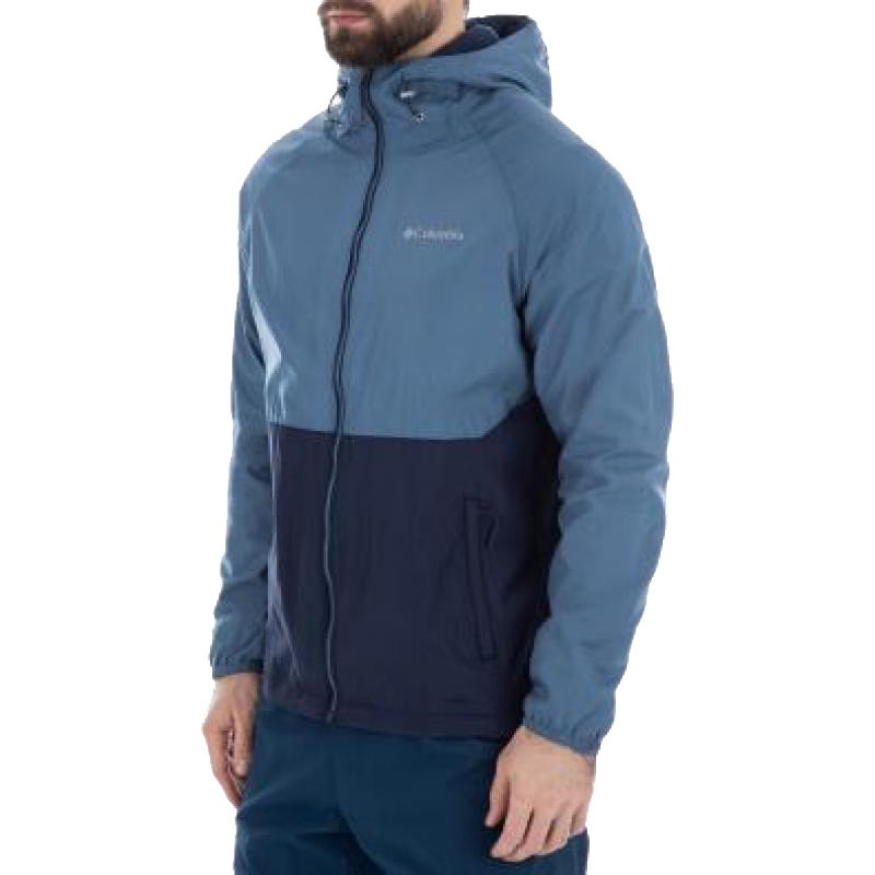 Ветровка мужская Columbia Spire Heights™ Jacket синяя 1773861-465 изображение 3