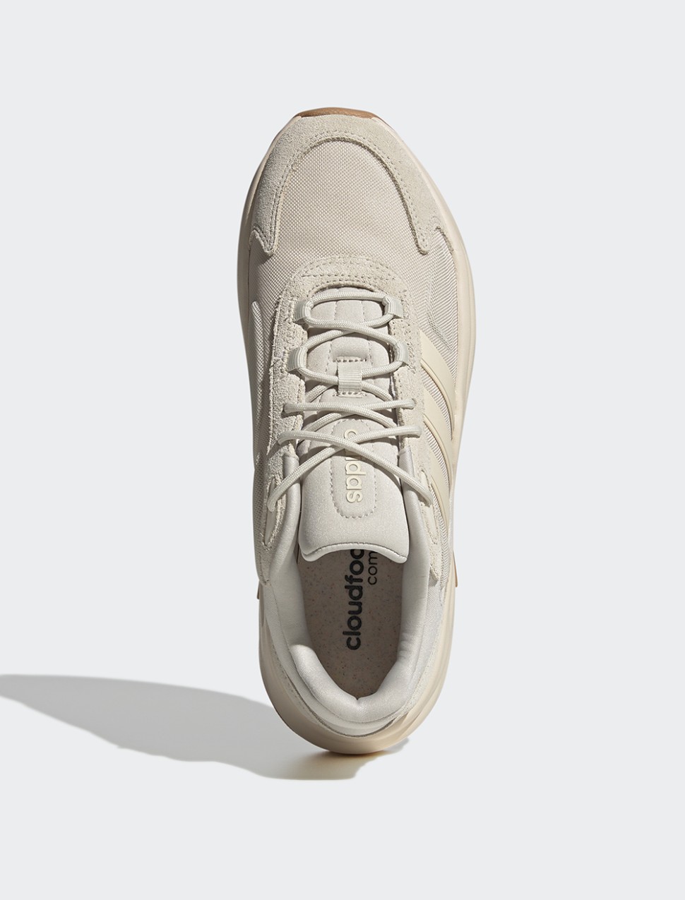 Кросівки чоловічі Adidas OZELLE бежеві GX6762 — фото 3
