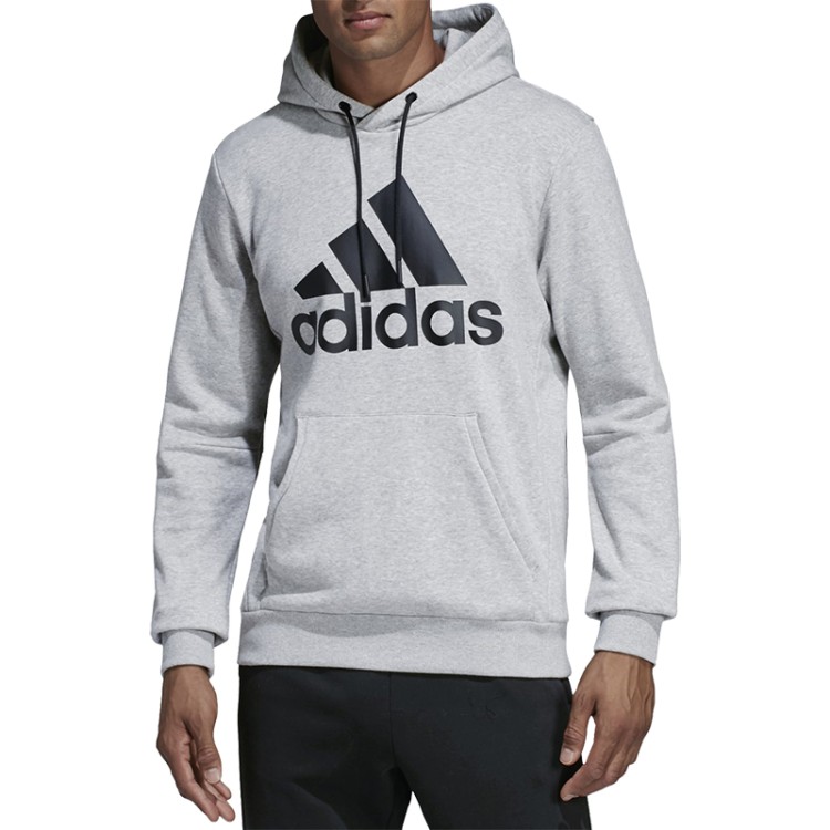 Толстовка мужская Adidas MUST HAVES BOS серая DT9947 изображение 2