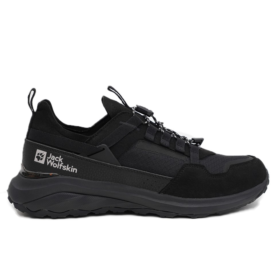Кросівки чоловічі Jack Wolfskin DROMOVENTURE ATHLETIC LOW M чорні 4057011-6000 — фото 1