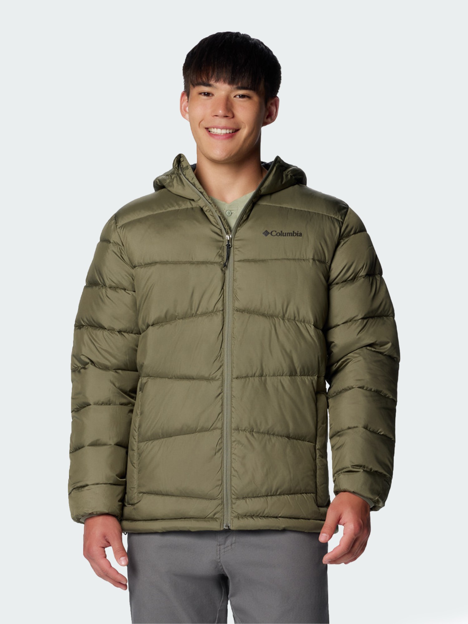 Куртка чоловіча Columbia Fivemile Butte™ II Hooded Jacket зелена 2086911-397 изображение 2