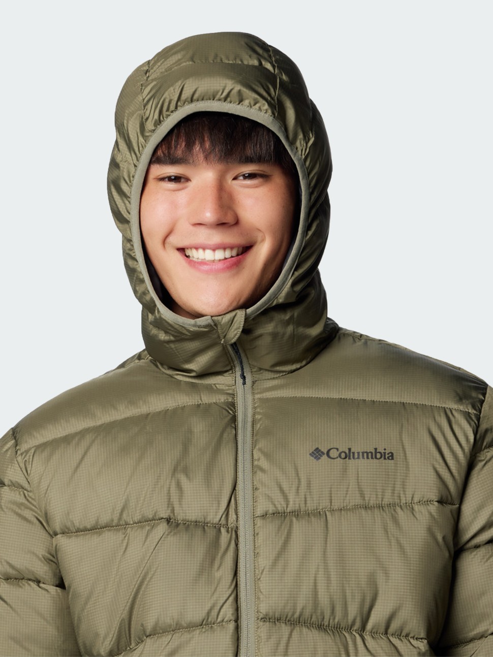 Куртка чоловіча Columbia Fivemile Butte™ II Hooded Jacket зелена 2086911-397 — фото 6