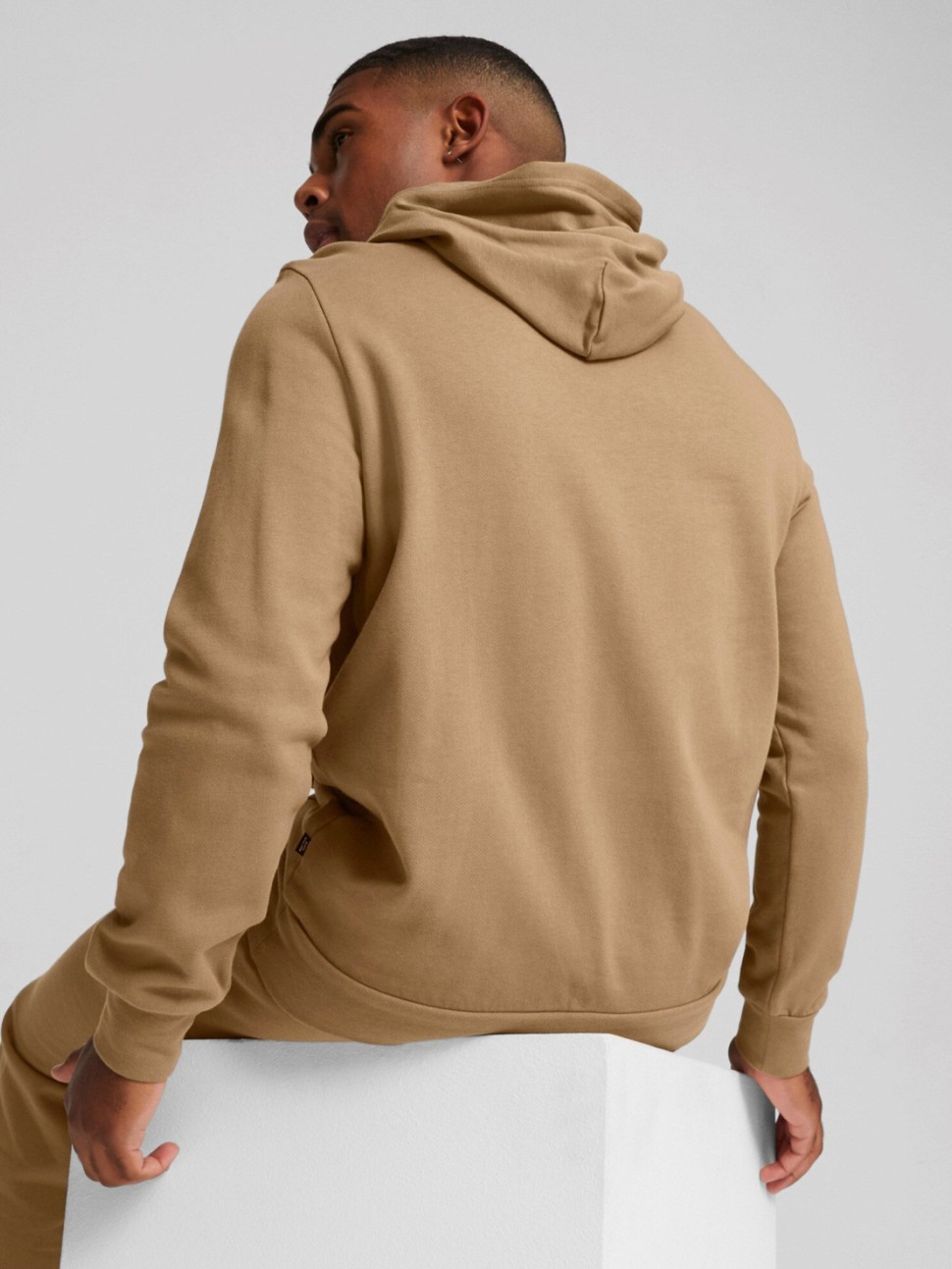 Толстовка чоловіча Puma BETTER ESSENTIALS Hoodie FL бежева 67681467 — фото 5