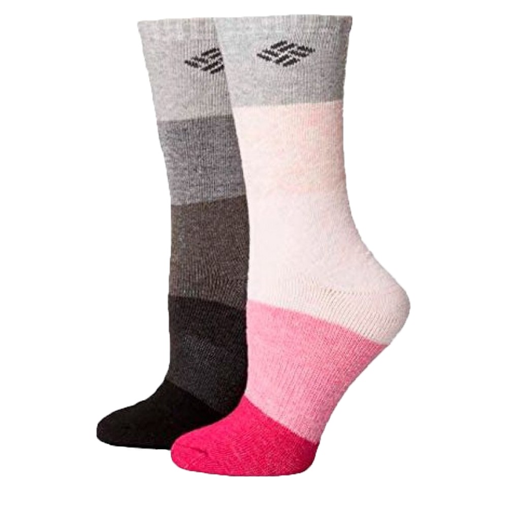 Носки Columbia Moisture Control Anklet Stripe 2 pack серые RCL104W_-AS4