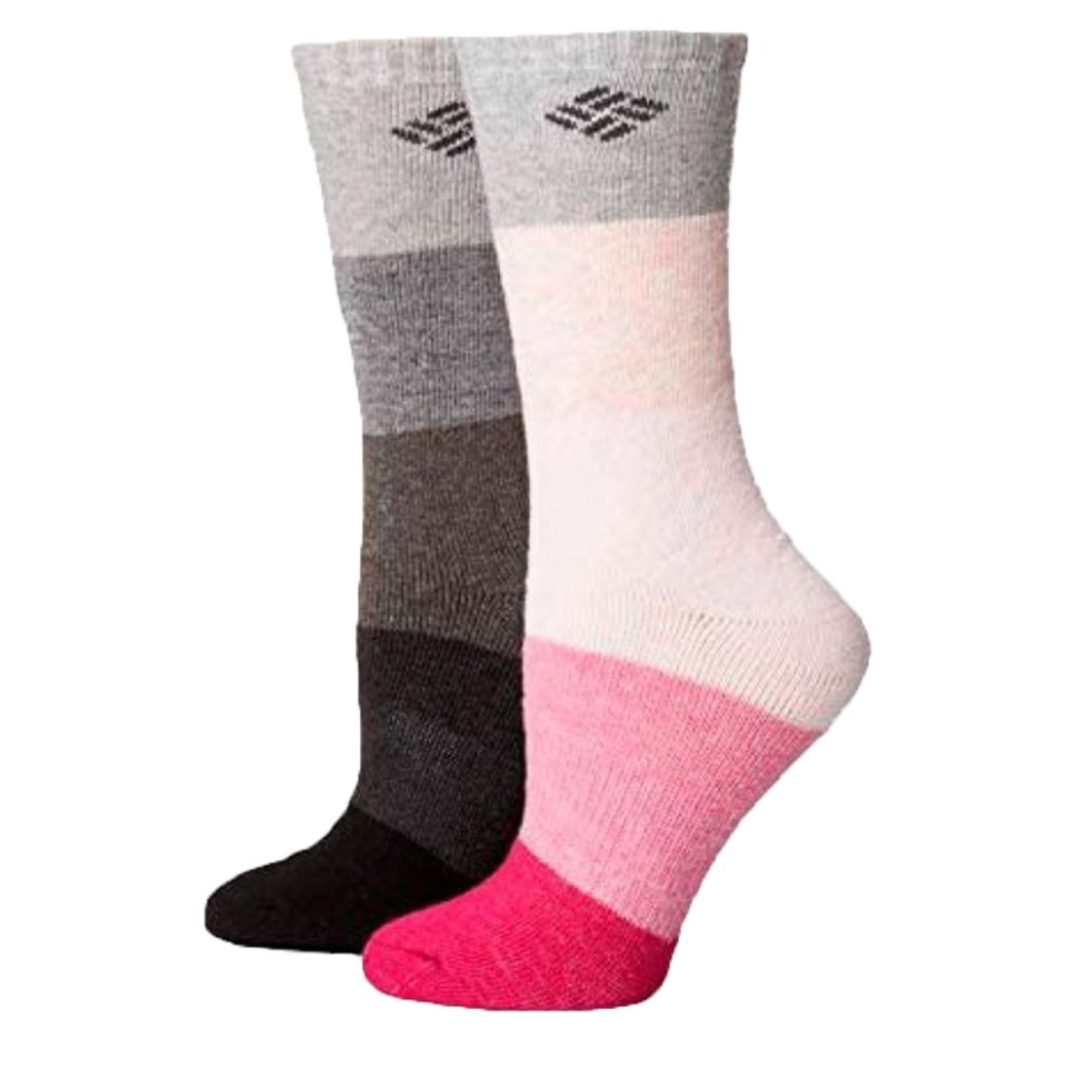 Шкарпетки Columbia Moisture Control Anklet Stripe 2 pack сірі RCL104W_-AS4 изображение 1