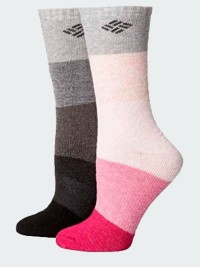 Шкарпетки Columbia Moisture Control Anklet Stripe 2 pack сірі RCL104W_-AS4 изображение 2