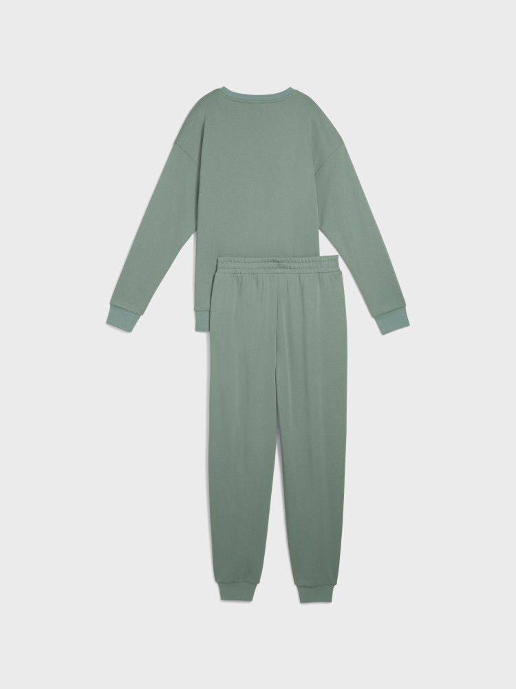Костюм жіночий Puma Relaxed Sweat Suit TR cl зелений 68507430 изображение 8