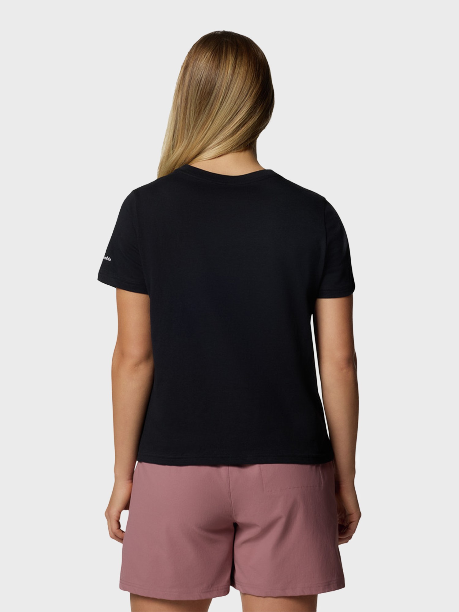 Футболка женская Columbia Rolling Bend™ Graphic SS черная 2120021-010 изображение 3