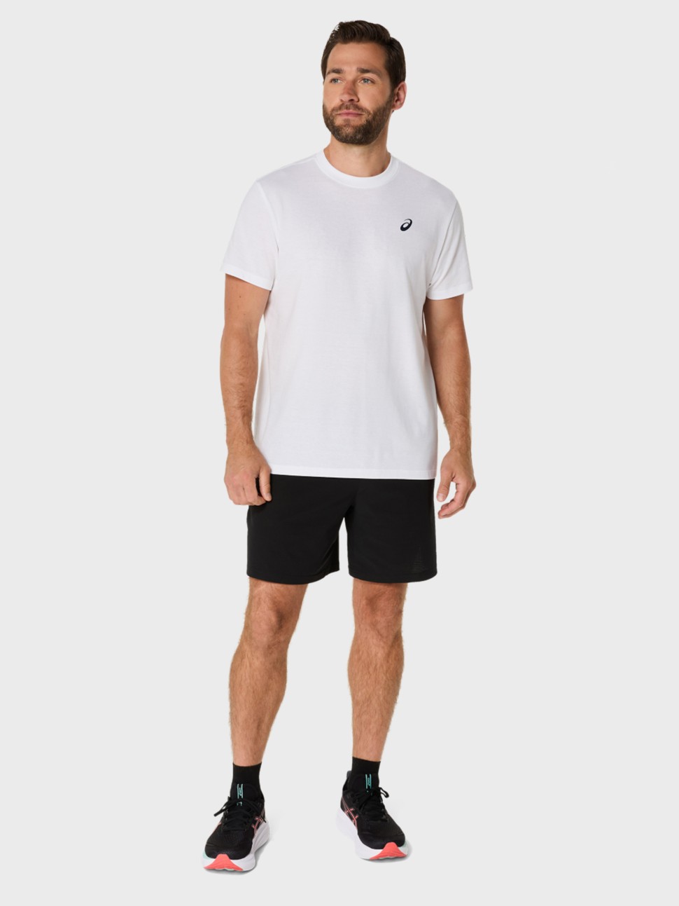 Футболка чоловіча Asics ROAD GRAPHIC SS TEE біла 2031F026-101 — фото 7