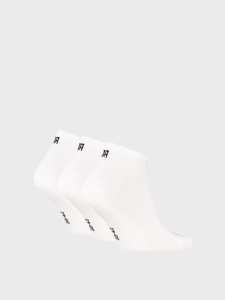 Носки  Puma PUMA UNISEX SNEAKER PLAIN 3P белые 93862413 изображение 3