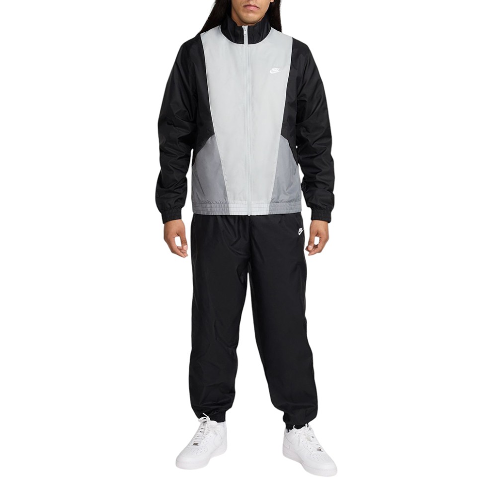 Костюм чоловічий Nike M NK CLUB WVN TRK SUIT чорний HJ1985-010 — фото 1