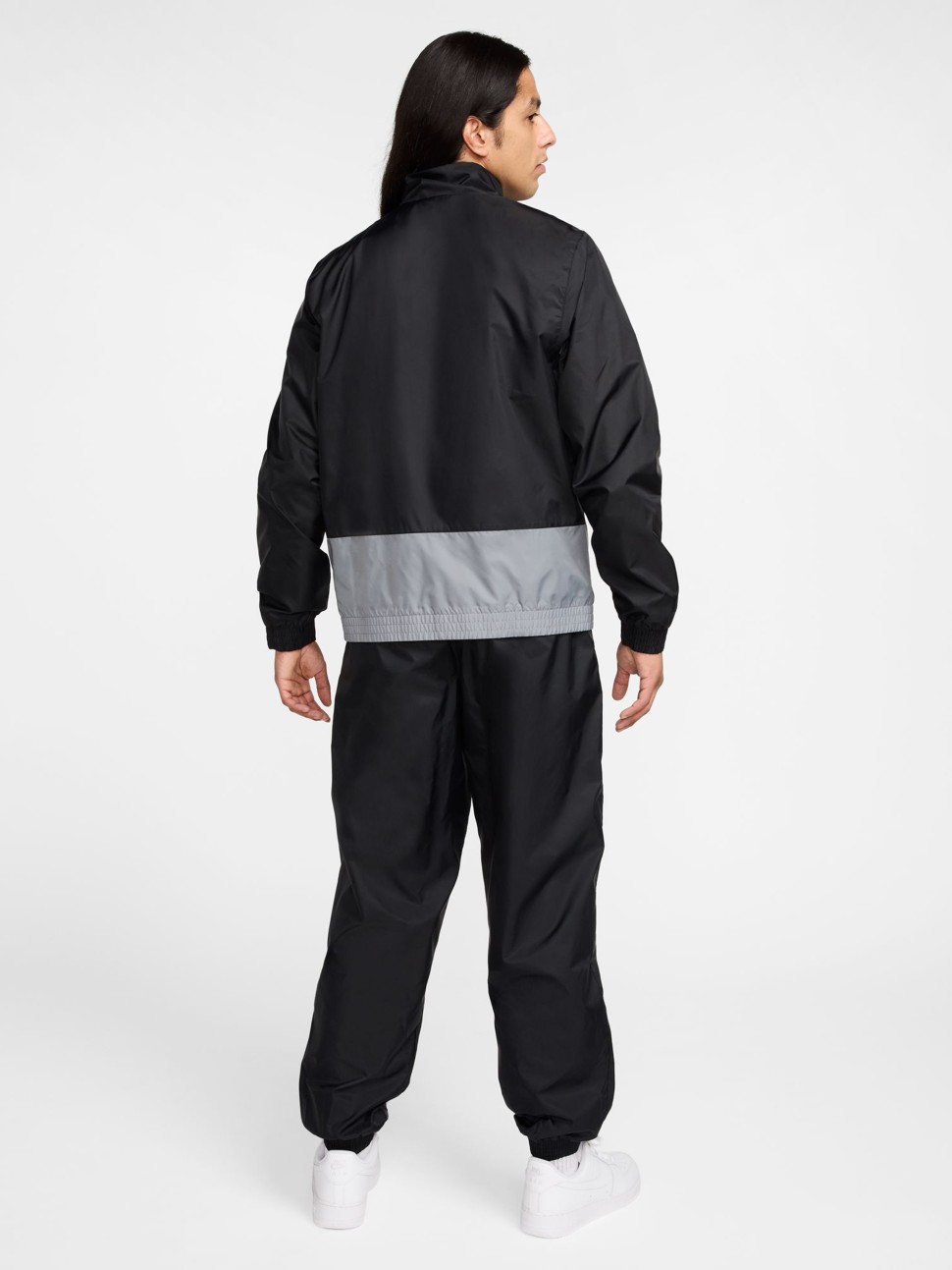 Костюм чоловічий Nike M NK CLUB WVN TRK SUIT чорний HJ1985-010 — фото 3