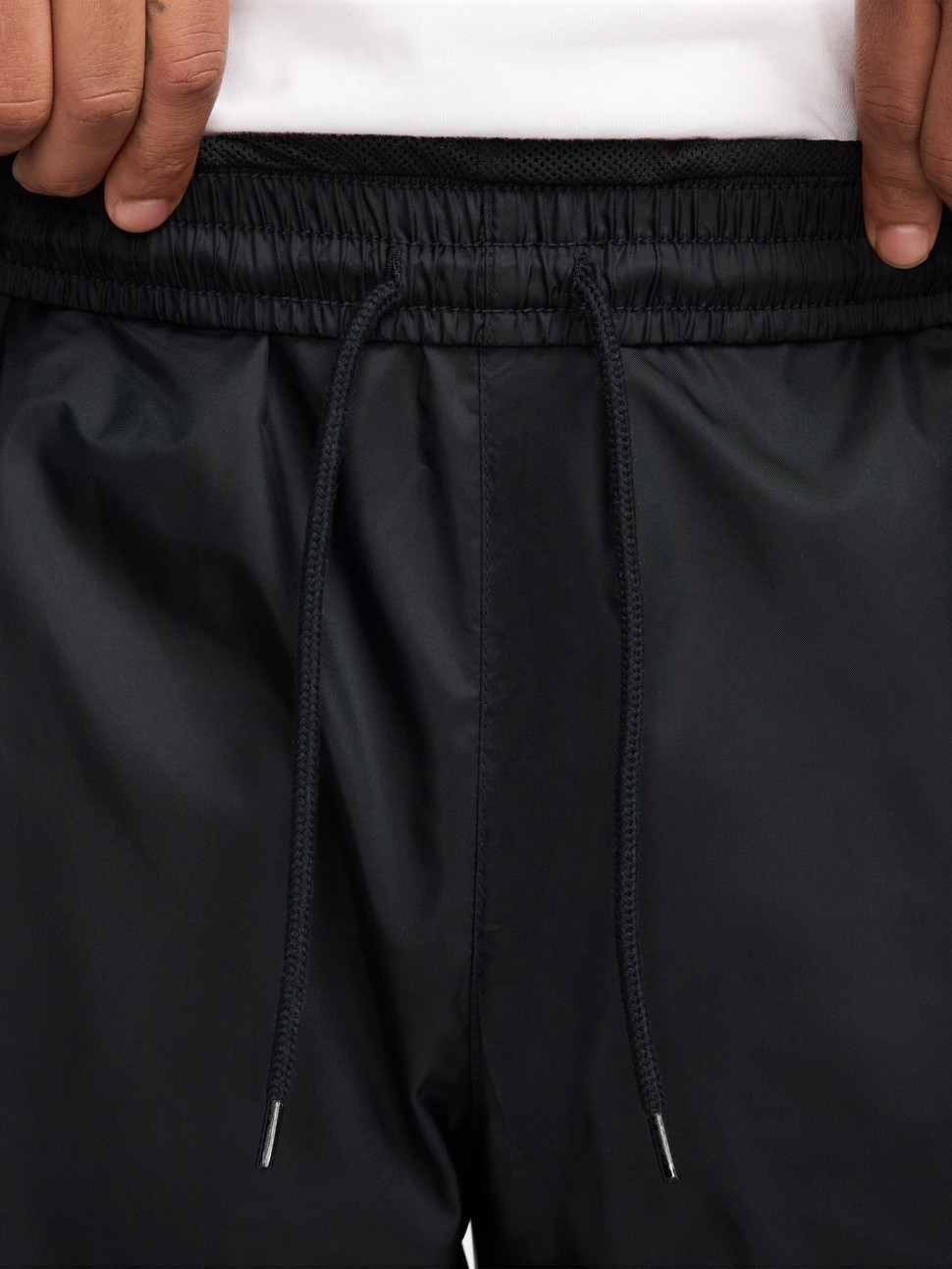 Костюм чоловічий Nike M NK CLUB WVN TRK SUIT чорний HJ1985-010 — фото 8