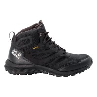 Ботинки женские Jack Wolfskin Woodland Texapore Mid W черные 4039231-6000 изображение 3