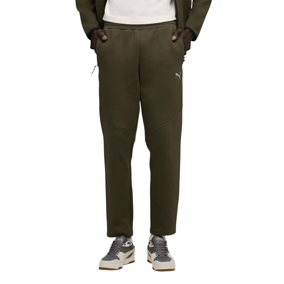 Штани чоловічі Puma EVOSTRIPE Pants DK хакі 68823470 — фото 1