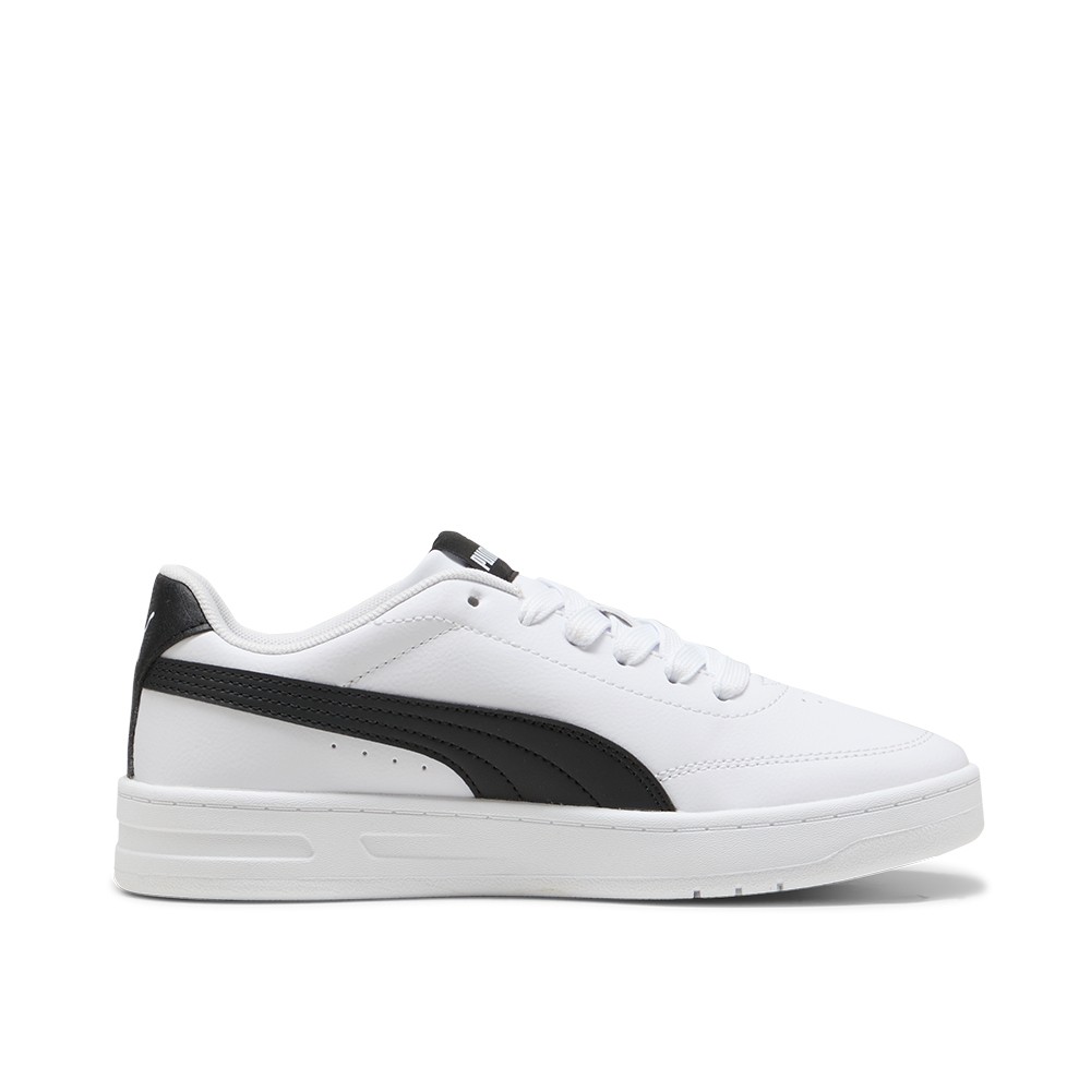 Кроссовки детские Puma Court Classic Clean Jr белые 40375001