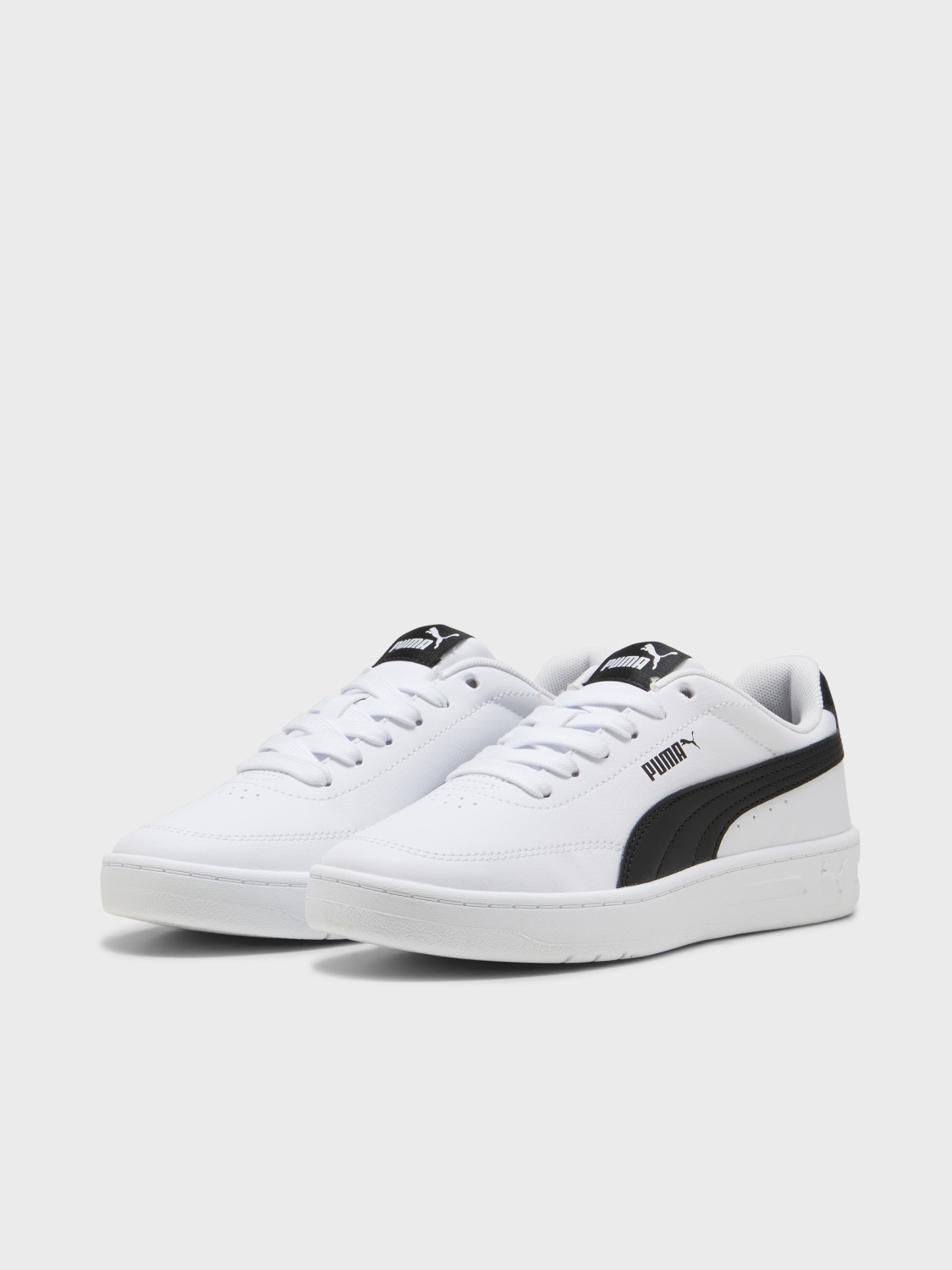 Кросівки дитячі Puma Court Classic Clean Jr білі 40375001 изображение 4